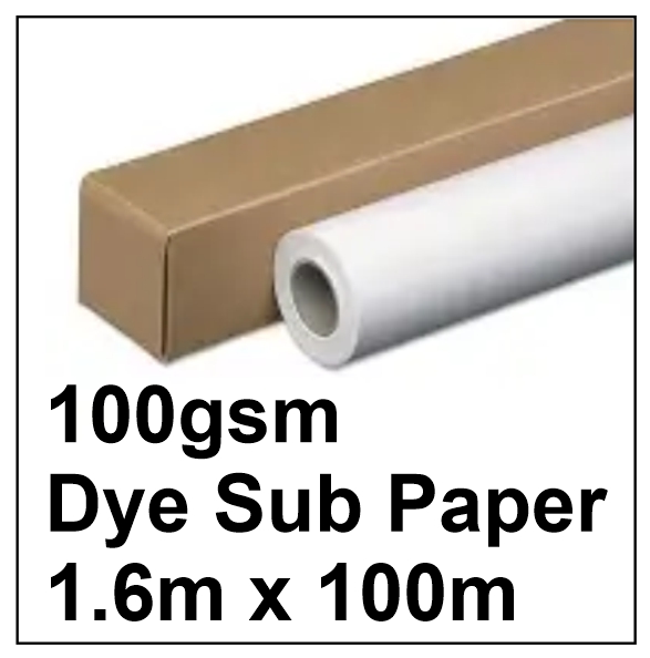 100gsm Dye sub paper 1.6m wide