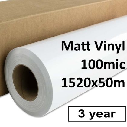 Matt Vinyl 3 year 1520 x 50m roll