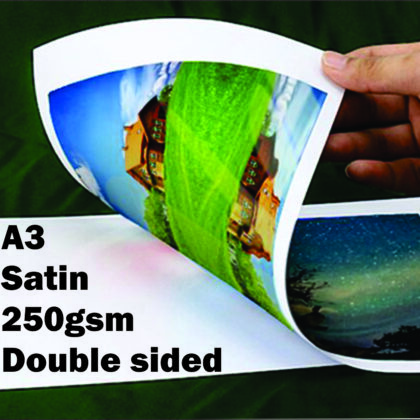 A3 Double sided Satin Photo paper