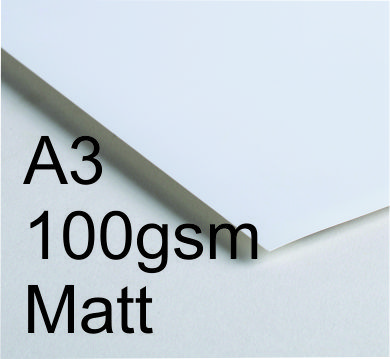 A3 Matt Paper (100gsm)
