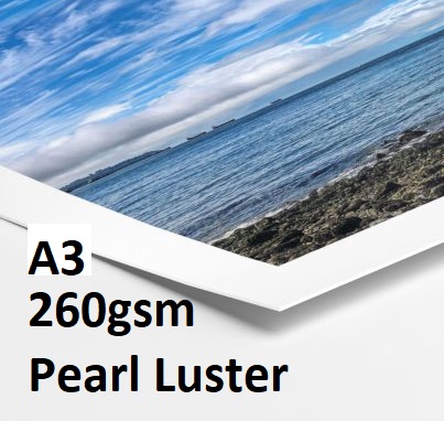 A3 Pearl Luster Photo paper