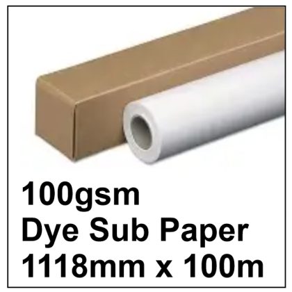 100gsm Dye sub paper 1118mm wide