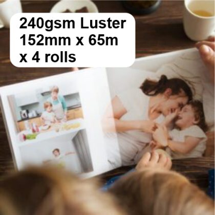 240gsm Luster 152mm x 65m