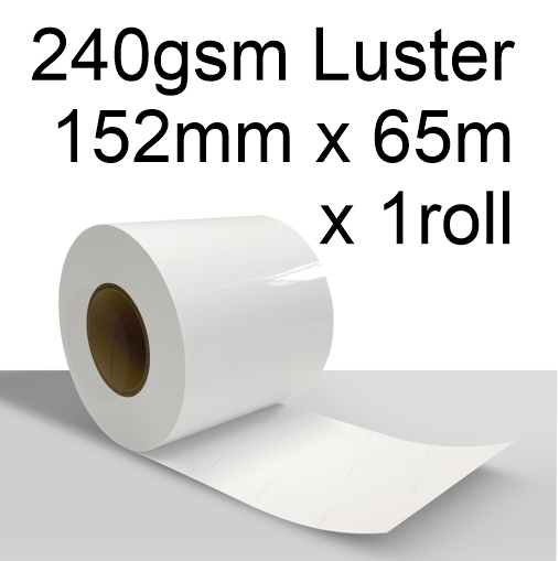 240gsm Luster paper 152mm x 65m