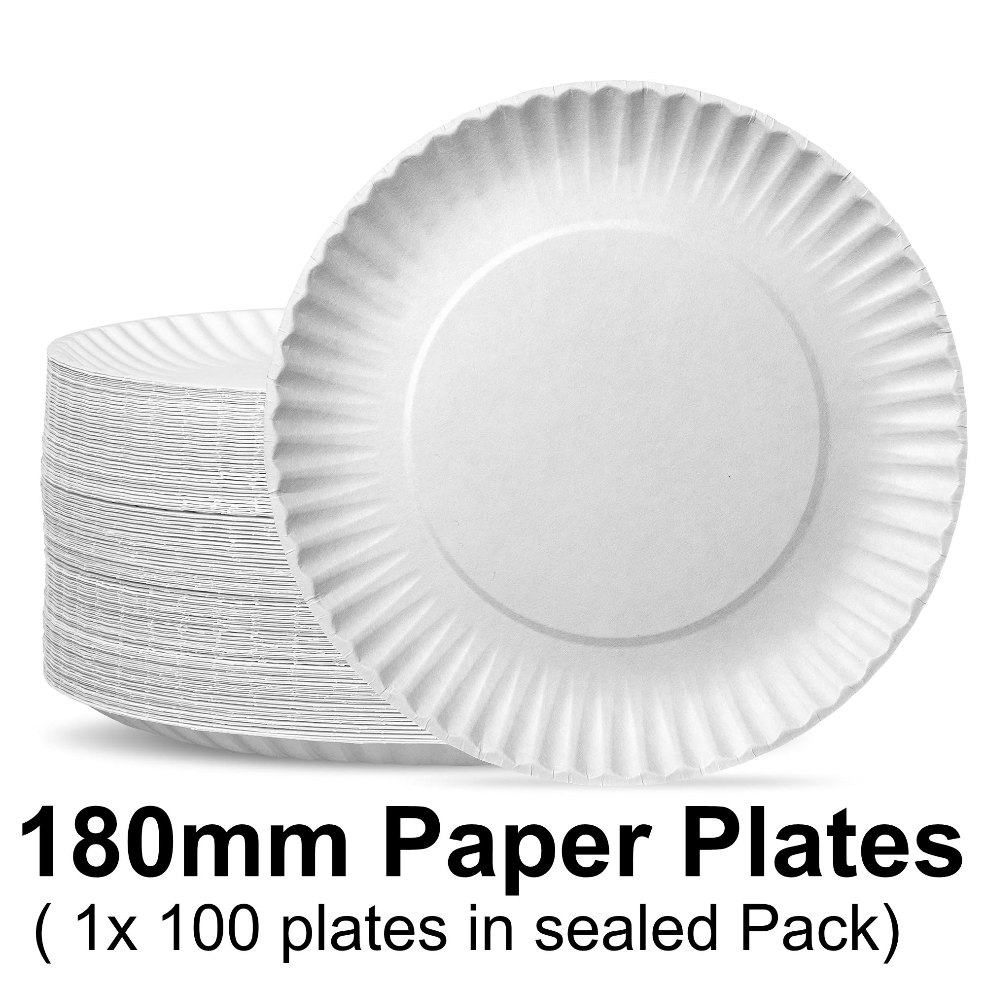 Paper Plates (180mm) Side Plates