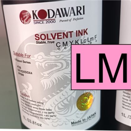 True Solvent Light Magenta ink