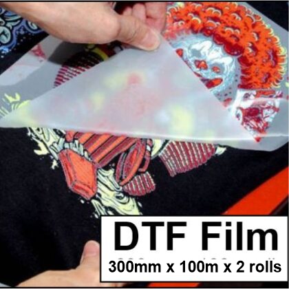 DTF Film (300mm wide) | Pet heat transfer film for DTF printing
