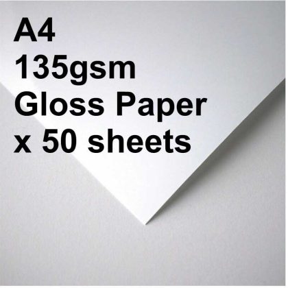 A4 Inkjet Gloss Paper 135gsm