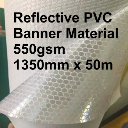 Printable reflective PVC