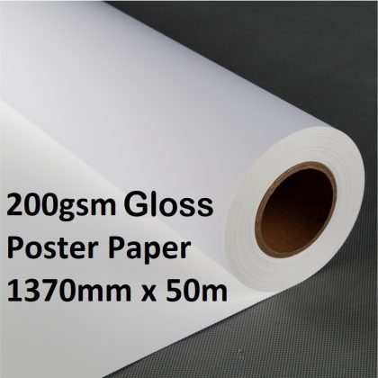 Gloss Poster Paper (200gsm)