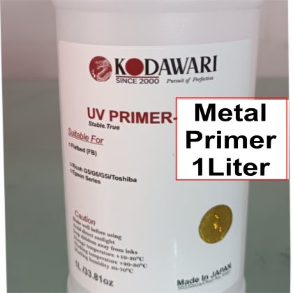 UV Primer for Printing on metal