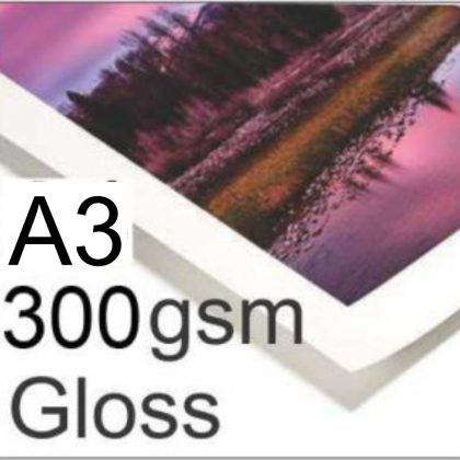 A3 Inkjet gloss paper