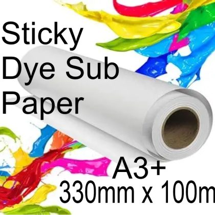 A3+ Sticky dye sub paper