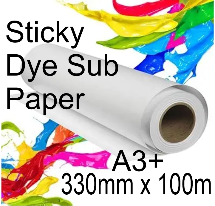 A3+ Sticky dye sub paper