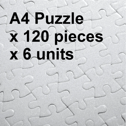 A4 Puzzle for dye sublimation