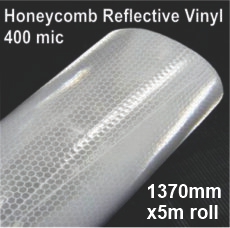 honeycomb reflective vinyl